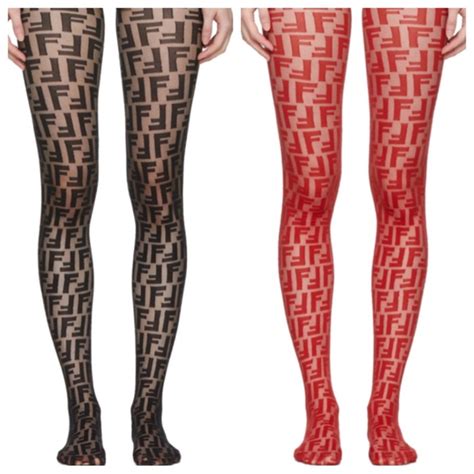 fendi monogram tights.